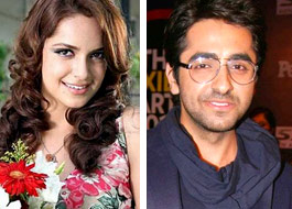 Shazahn and Ayushmann shoot for Colgate TVC