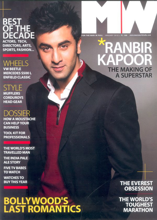 Ranbir Kapoor On the Cover - Bollywood Hungama