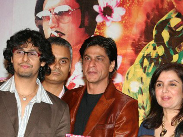 Audio Release Of Om Shanti Om | Photo Of Sonu Nigam,Neeraj Roy,Shahrukh Khan,Farah Khan,Shreyas Talpade From The Audio Release Of Om Shanti Om Images - Bollywood Hungama