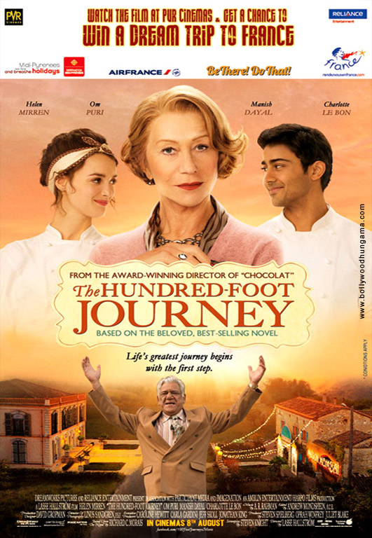 the hundred foot journey cast and crew