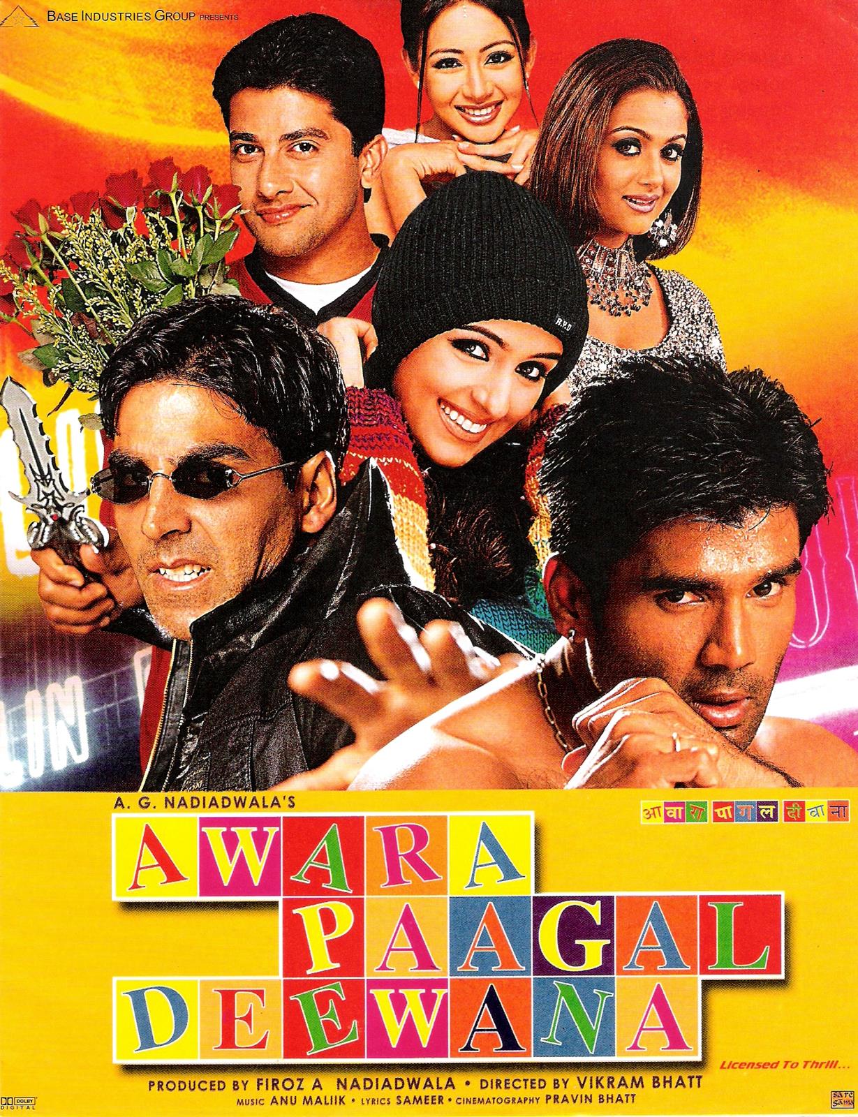 Awara Paagal Deewana Movie: Review | Release Date | Songs ...