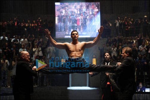 john abraham race 2 fight