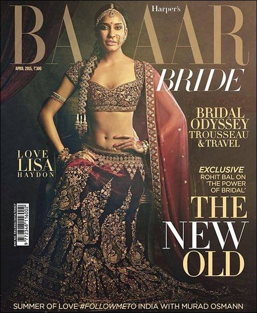 Check Out Lisa Haydon Represents The Modern Indian Bride On