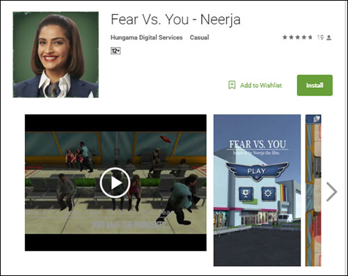 Hungama’s Vroovy launches the Neerja game