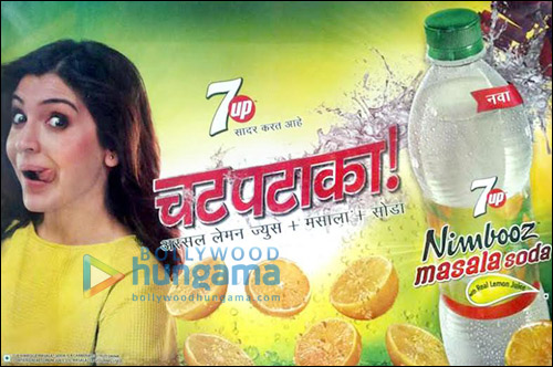 Exclusive sneak-peak at 7UP’s ad featuring Anushka Sharma