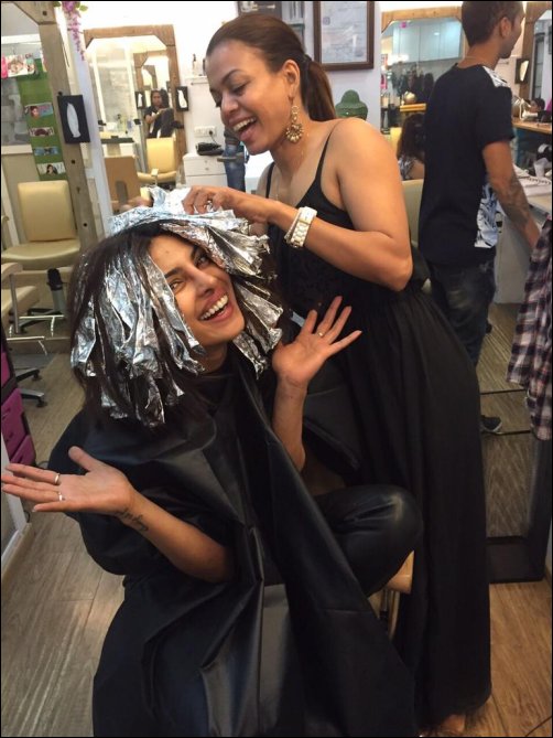 Check out: Priyanka Chopra experiments with a new hair style : Bollywood  News - Bollywood Hungama
