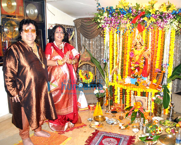 Celebs Grace Bappi Lahiri S Lakshmi Pooja Parties Events