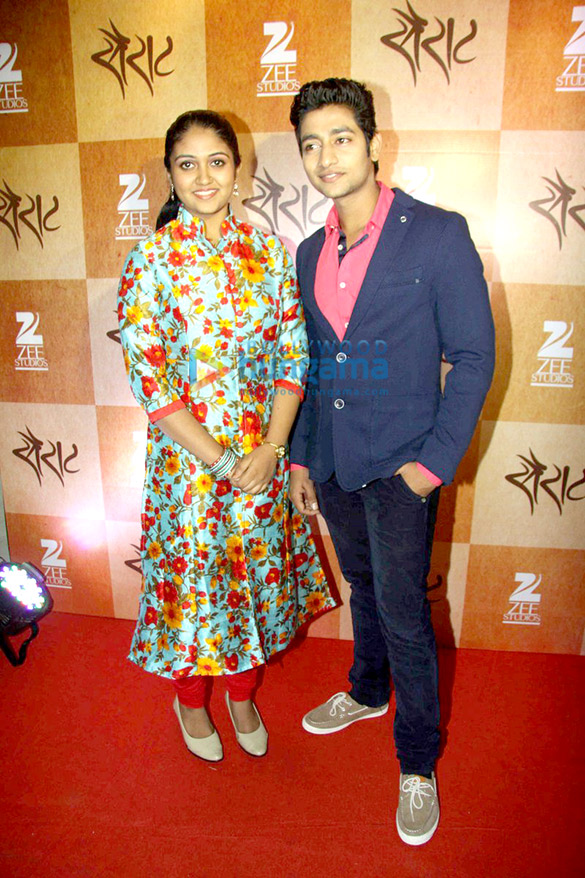 Success Party Of Marathi Film Sairat Anuja Mulay Rinku Rajguru Images Bollywood Hungama