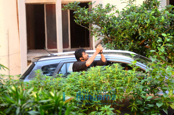 Anil Kapoor snapped while shooting for 24 (Series 2) in Juhu, Mumbai Anil Kapoor snapped while shooting for 24 (Series 2) in Juhu, Mumbai