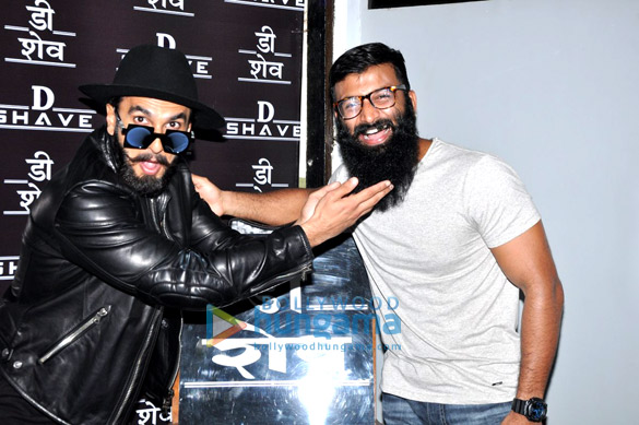 Ranveer Singh Inaugurates D Shave Salon By His Personal Hair