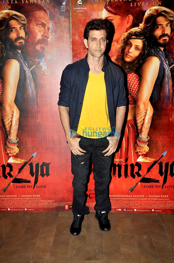 Hrithik Roshan, Jacqueline Fernandez and others grace the screening of ‘Mirzya’ Hrithik Roshan, Jacqueline Fernandez and others grace the screening of 'Mirzya'