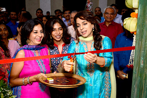 Juhi Chawla launches Gopi Vaid’s first stand alone store