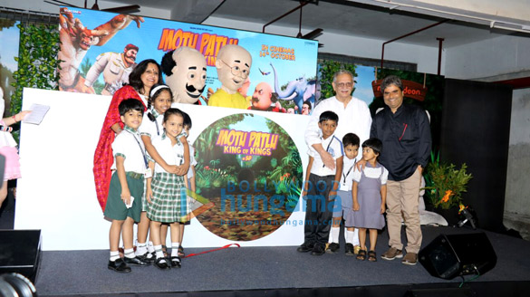 Gulzar & Vishal Bhardwaj at the music launch of 3D animation film ‘Motu Patlu: King of Kings’ Gulzar & Vishal Bhardwaj at the music launch of 3D animation film 'Motu Patlu: King of Kings'
