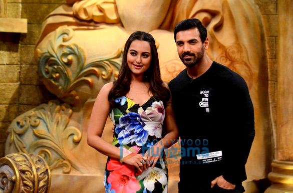 John Abraham & Sonakshi Sinha grace the show ‘Comedy Night Bachao’ John Abraham & Sonakshi Sinha grace the show 'Comedy Night Bachao'