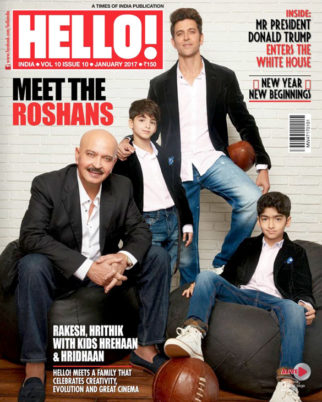 Rakesh Roshan & Hrithik Roshan On The Cover Of Hello!