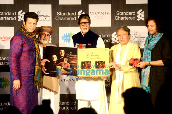 Amitabh Bachchan unveils Amaan Ali Bangash and Ayaan Ali Bangash’s music album ‘Rabab To Sarod’ Amitabh Bachchan unveil Amaan Ali Bangash and Ayaan Ali Bangash music album 'Rabab To Sarod'