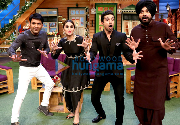 Huma Qureshi & Saqib Saleem promote their film Doobara on The Kapil Sharma Show Huma Qureshi & Saqib Saleem promote their film Doobara on The Kapil Sharma Show