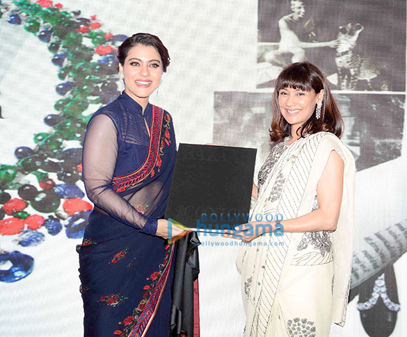 Kajol launches ‘The Iconic Book’ in Delhi Kajol launches 'The Iconic Book' in Delhi