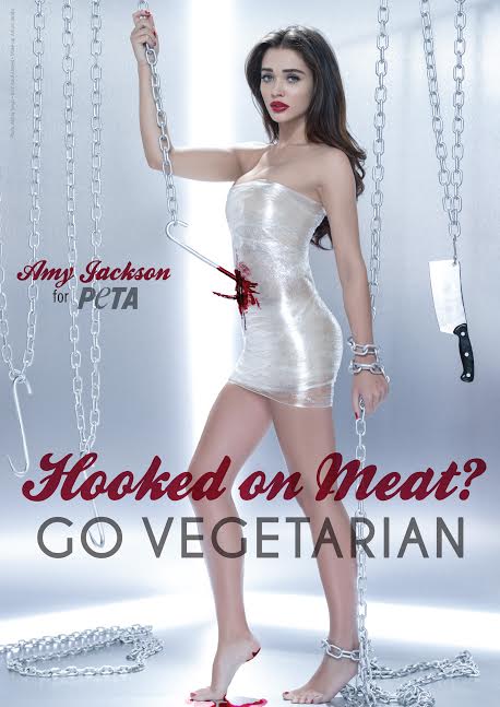 Download Peta Jackson Xxx Videos - HOT! The sexy Amy Jackson stars in a pro-vegetarian ad for PETA ...