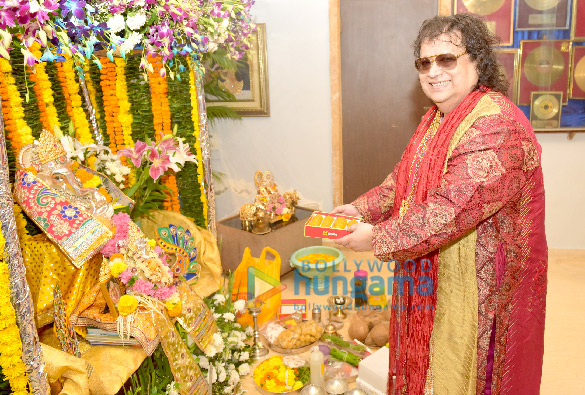 Bappi Lahiri celebrates Ganesh Chaturthi Bappi Lahiri celebrate Ganesh Chaturthi