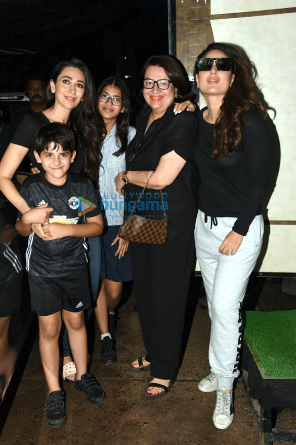 Kareena Kapoor Khan, Karisma Kapoor and their mother Babita snapped post an ad shoot Kareena Kapoor Khan, Karisma Kapoor and their mother Babita snapped post an ad shoot