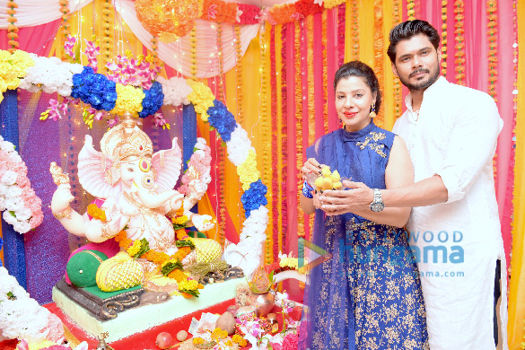 Sambhavna Seth and her husband Avinash Dwivedi celebrate Ganesh Chaturthi Sambhavna Seth & her husband Avinash Dwivedi celebrate Ganesh Chaturthi