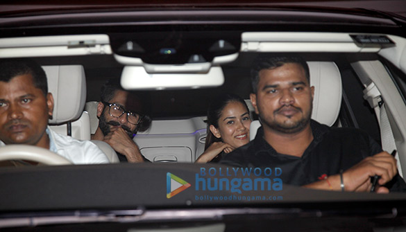 Shahid Kapoor and Mira Kapoor snapped at Karan Johar’s house Shahid Kapoor and Mira Kapoor snapped at Karan Johar's house
