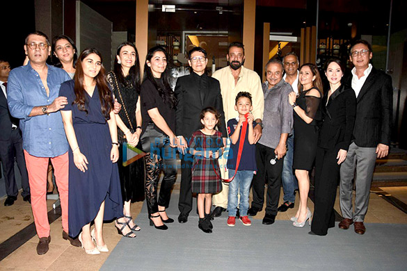 Sanjay Dutt and family grace the opening of Nara Thai restaurant Sanjay Dutt and family grace the opening of Nara Thai restaurant