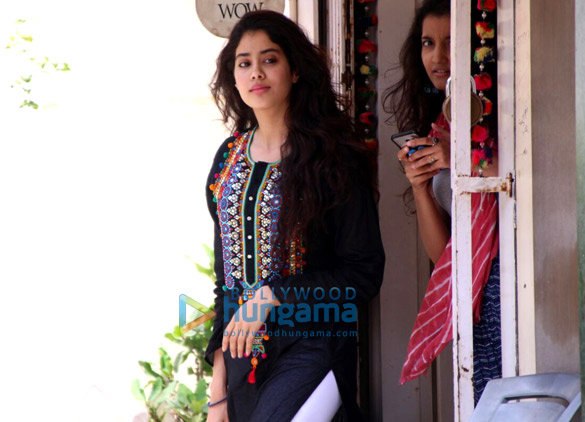 Jahnavi Kapoor snapped during her dance rehearsals Jahnavi Kapoor snapped during her dance rehearsals