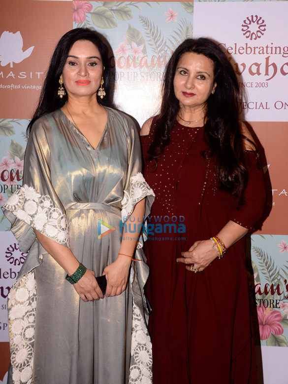 Padmini Kolhapure, Poonam Dhillon launch their Fall Winter collection ...