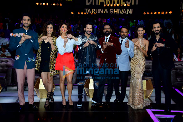 Promotion of ‘Judwaa 2’ on the sets of ‘Dance+ Season 3’ finale Promotion of 'Judwaa 2' on the sets of 'Dance+ Season 3' finale