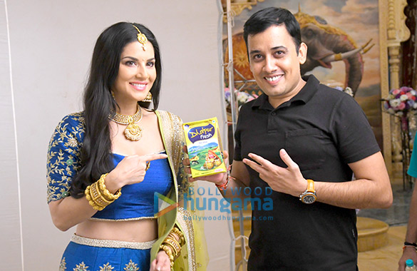 Sunny Leone shoots for Dholpur Fresh’s Desi Ghee commercial Sunny Leone shoots for Dholpur Fresh's Desi Ghee commercial