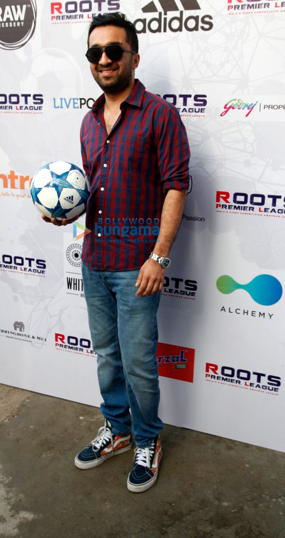 Vidyut Jammwal, Dino Morea, Siddhanth Kapoor grace the ‘Roots Premier League’ launch Vidyut Jammwal, Dino Morea, Siddhanth Kapoor at 'Roots Premier League' launch