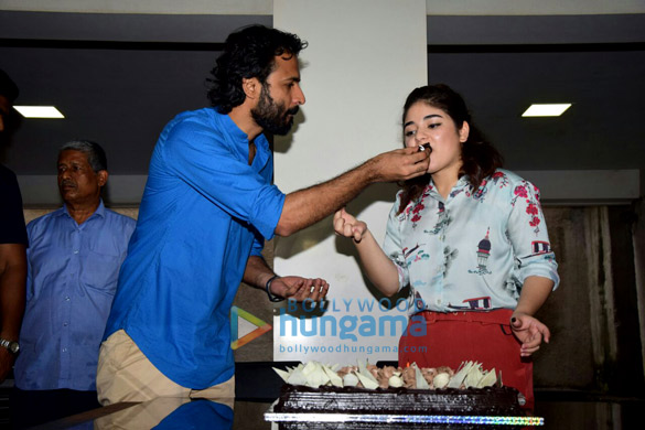 Zaira Wasim celebrates her birthday with the media Zaira Wasim celebrates her birthday with the media