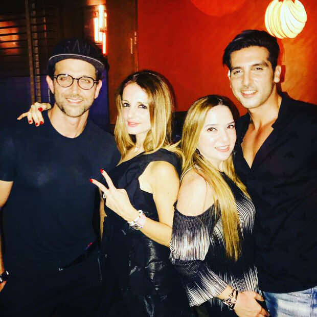 Inside Photos Hrithik Roshan Karan Johar Zayed Khan Celebrate Sussanne Khan S 39th Birthday Bollywood News Bollywood Hungama