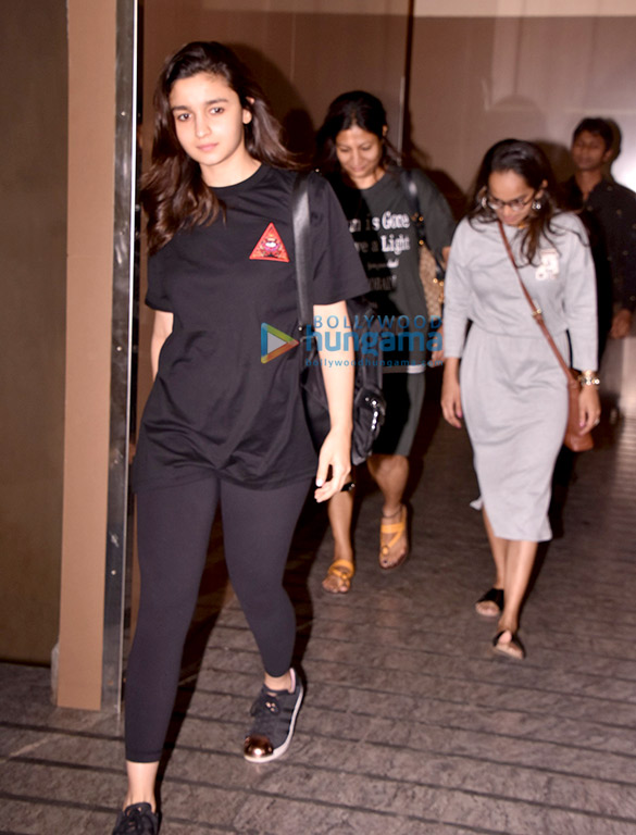 Alia Bhatt snapped at PVR Juhu Alia Bhatt snapped at PVR Juhu