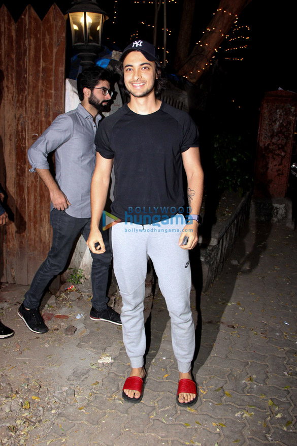 Aayush Sharma snapped at his dance class Aayush Sharma snapped at his dance class