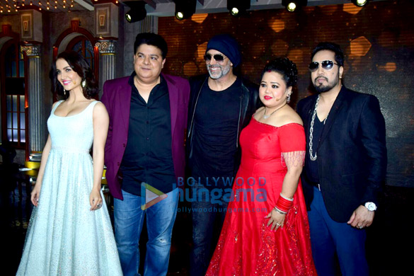 Celebs snapped at the finale shoot of The Great Indian Laughter Challenge Celebs snapped at the finale shoot of The Great Indian Laughter Challenge