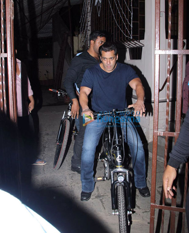 being human salman khan cycle