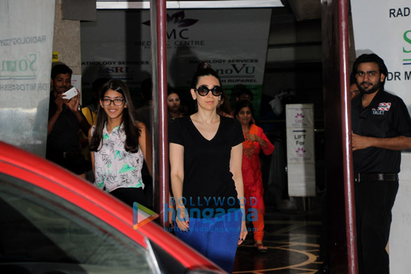 Karisma Kapoor snapped with her daughter Karisma Kapoor snapped with her daughter