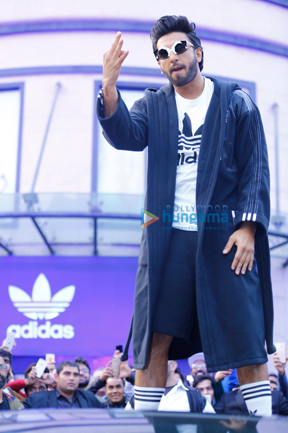 Ranveer Singh inaugurates new store and new sneaker of Adidas in Delhi Ranveer Singh inaugurates new store and new sneaker of Adidas in Delhi