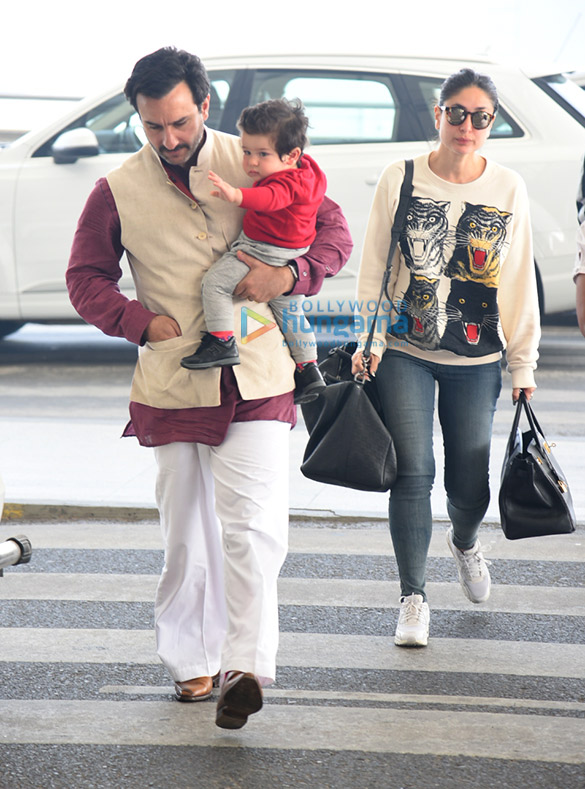 Saif Ali Khan, Kareena Kapoor Khan and others snapped at the airport Saif Ali Khan and Kareena Kapoor Khan snapped at the airport