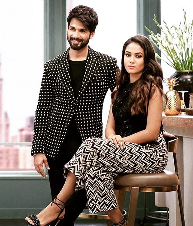 Shahid Kapoor and Mira Rajput twinning in monochrome is the cutest thing you will see today! View Pics : Bollywood News - Bollywood Hungama
