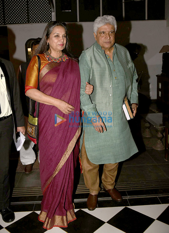 Celebs grace Shabana Azmi’s poetry session Celebs grace Shabana Azmi's poetry session