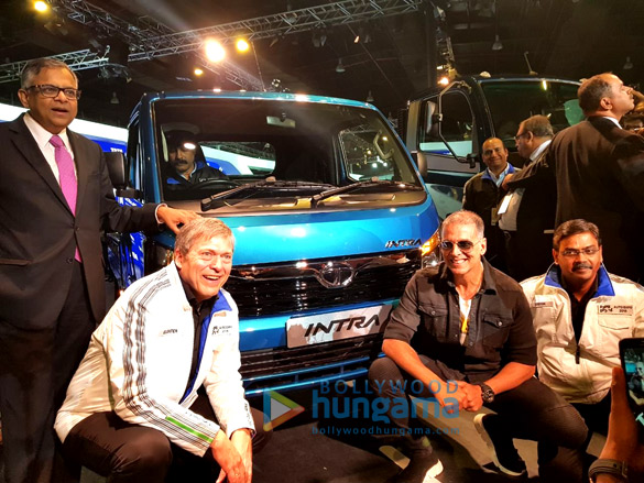 Akshay Kumar snapped attending the Auto Expo 2018 by Tata Motors Akshay Kumar graces Auto Expo 2018 for Tata Motors