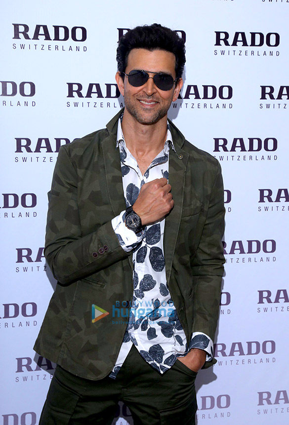 Hrithik Roshan launches latest range of Rado watches in Delhi Hrithik Roshan launches latest range of Rado in Delhi