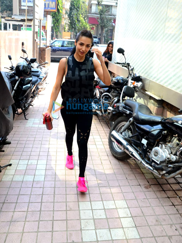 Malaika Arora spotted at the gym in Bandra Malaika Arora spotted at the gym in Bandra