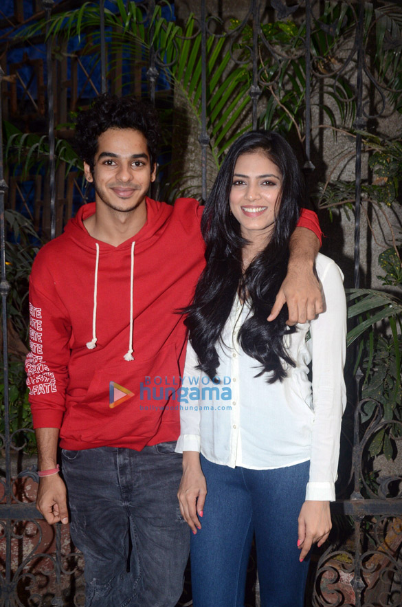 Malavika Mohanan and Ishaan Khatter snapped in Mumbai Malavika Mohanan and Ishaan Khattar snapped in Mumbai