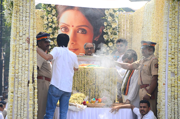 Sridevi’s last rites: Bollywood bids goodbye to the superstar with state honours