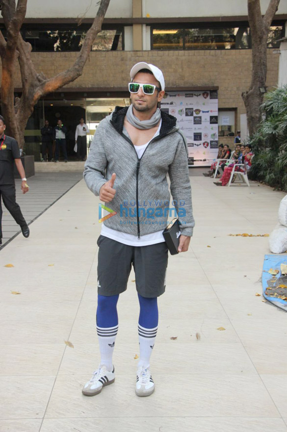 Ranveer Singh spotted at Otters Club Ranveer Singh spotted at Otters Club